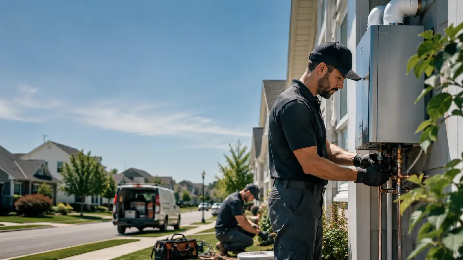 Tankless Water Heater Installation in Golva, ND